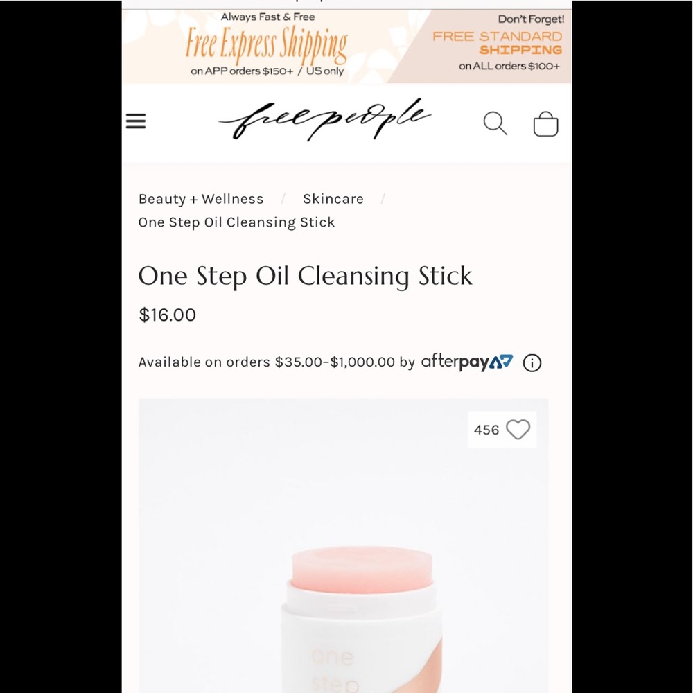 One step oil‎ cleansing stick